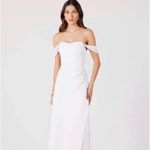 Brand New Azazie Jordyn Dress - White